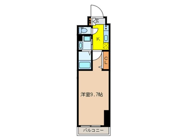 パークフラッツ新栄の物件間取画像